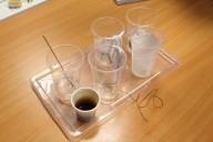 postup dlouhodobého experimentu se solným roztokem