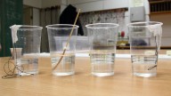 pokračování experimentu s vypařováním solného roztoku